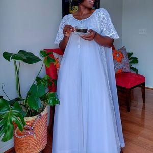 Vintage Bridal Lace Peignoir Set. Bridal Honeymoon Dressing Gown & Robe